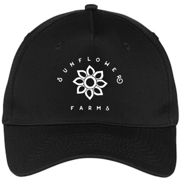 Sunflower Farms Logo Hat - Black
